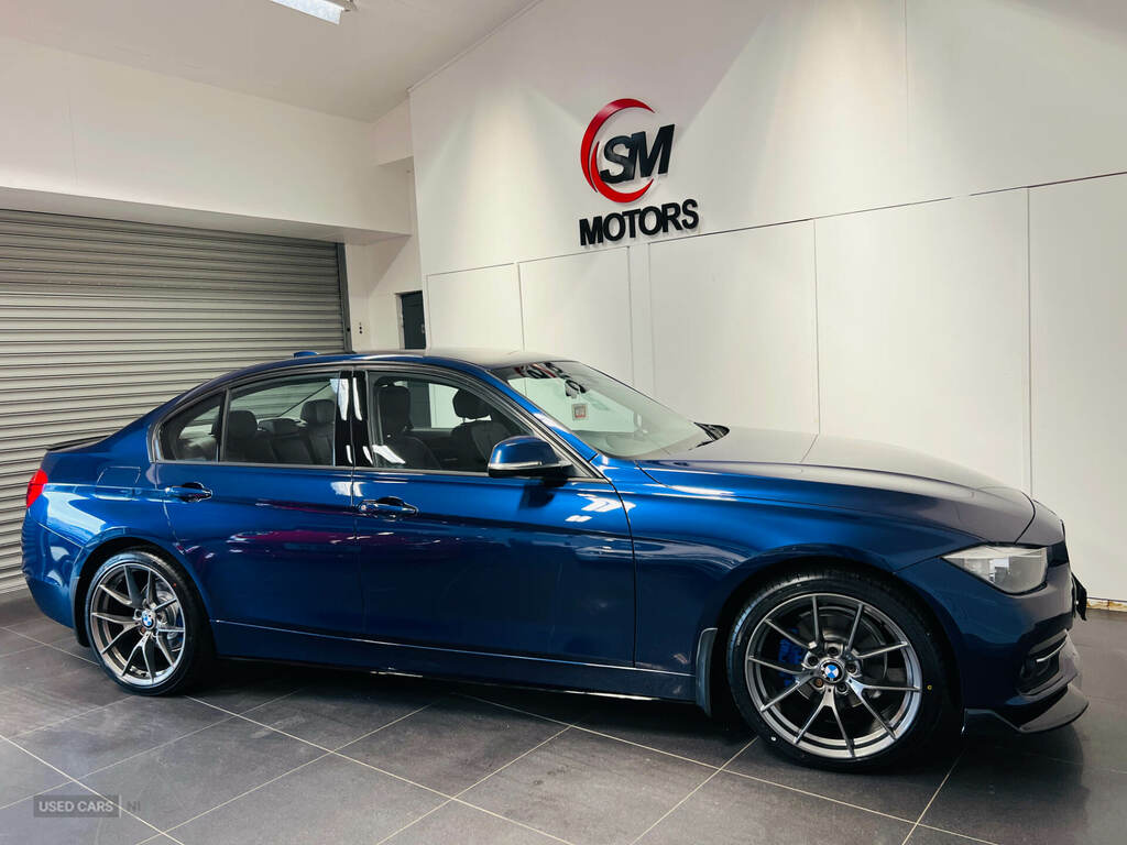 BMW 3 Series Saloon White #14