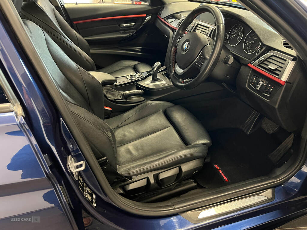 BMW 3 Series Saloon White #11