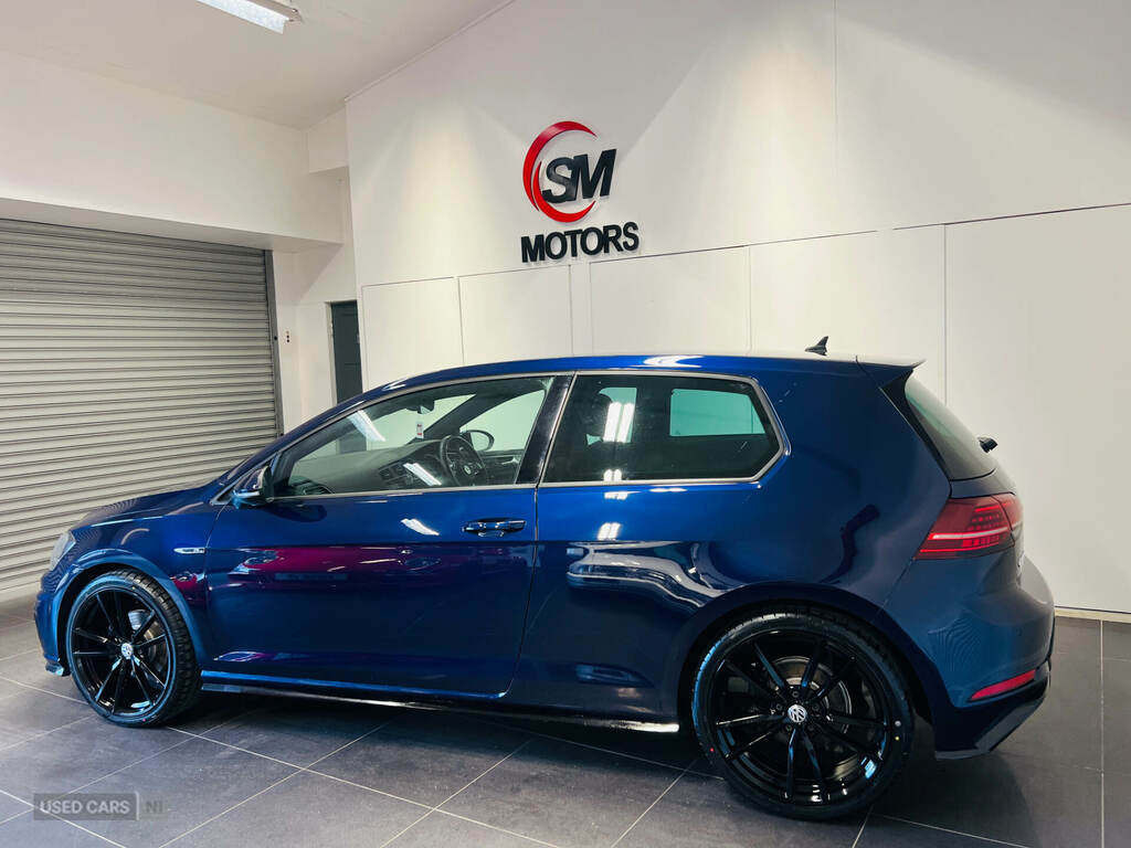 Volkswagen Golf R Tsi Dsg White #9