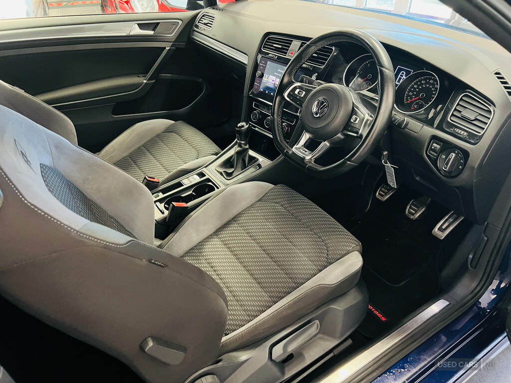 Volkswagen Golf R Tsi Dsg White #12