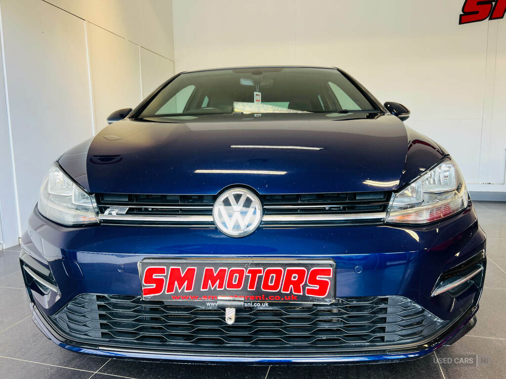 Volkswagen Golf 2.0 Tdi R-line Blue #2