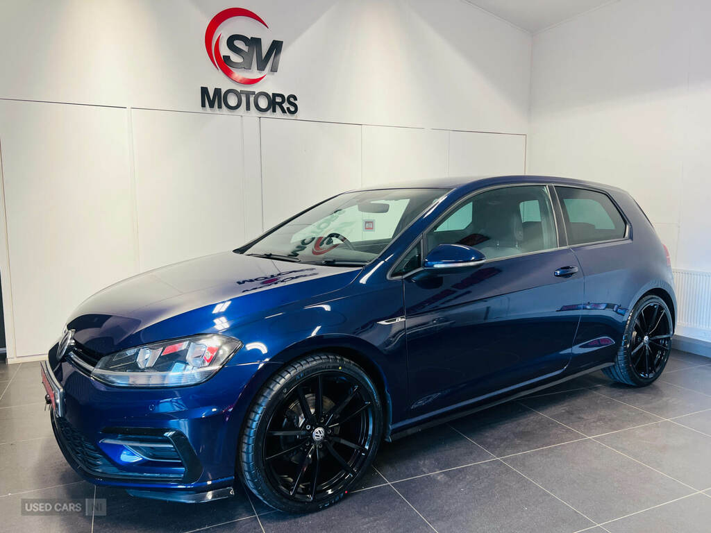 Volkswagen Golf 2.0 Tdi R-line Blue #5