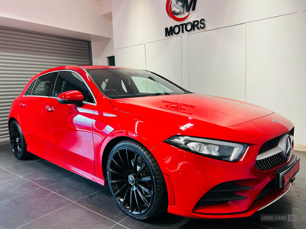 Mercedes-Benz A Class A180d Amg Line Premium Red #5
