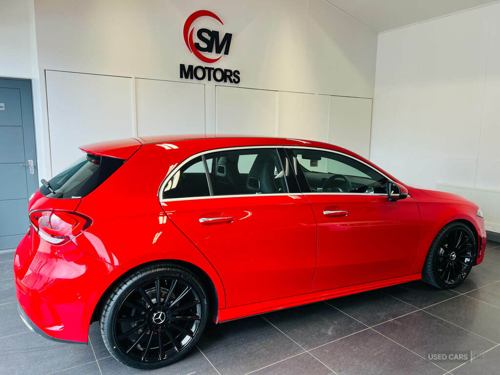 Mercedes-Benz A Class A180d Amg Line Premium Red #4
