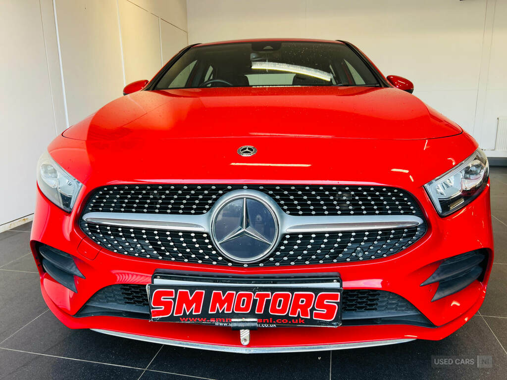 Mercedes-Benz A Class A180d Amg Line Premium Red #2