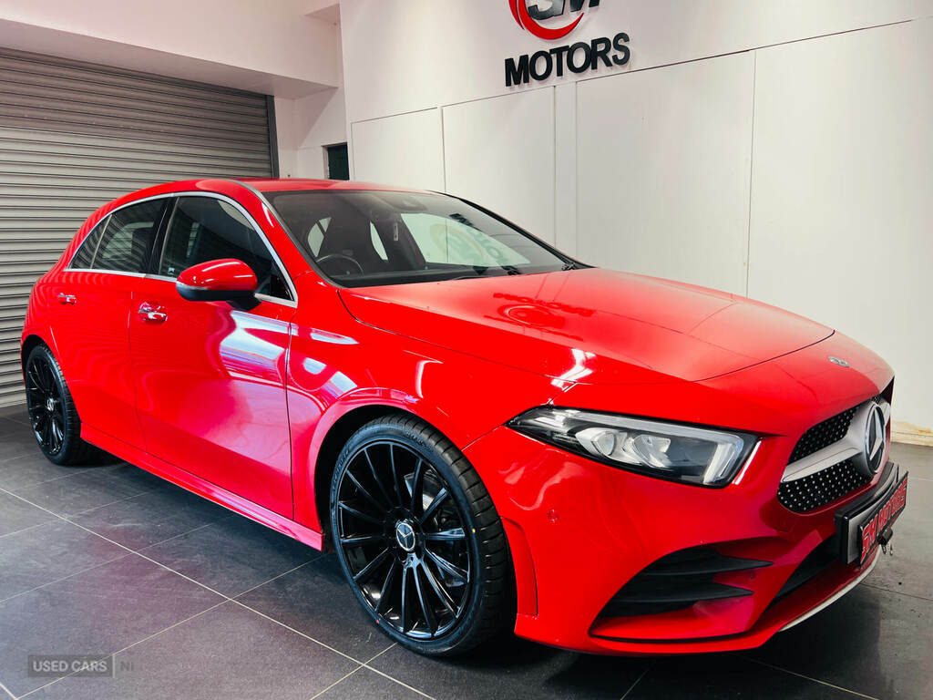 Mercedes-Benz A Class A180d Amg Line Premium Red #3