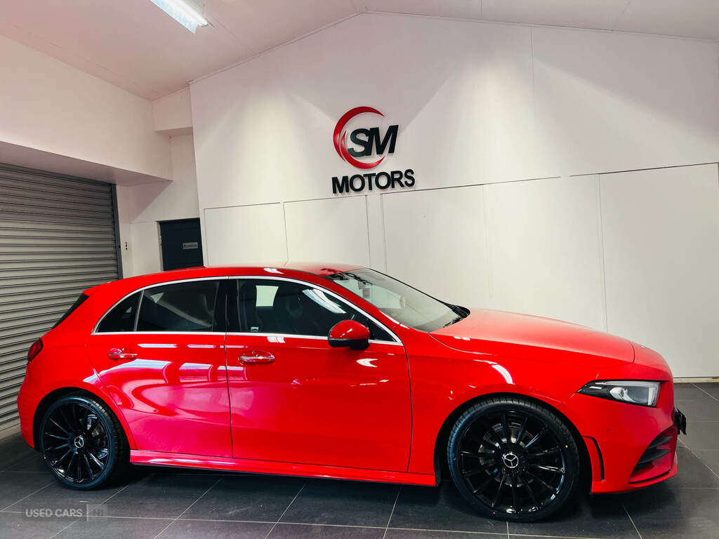 Mercedes-Benz A Class A180d Amg Line Premium Red #6