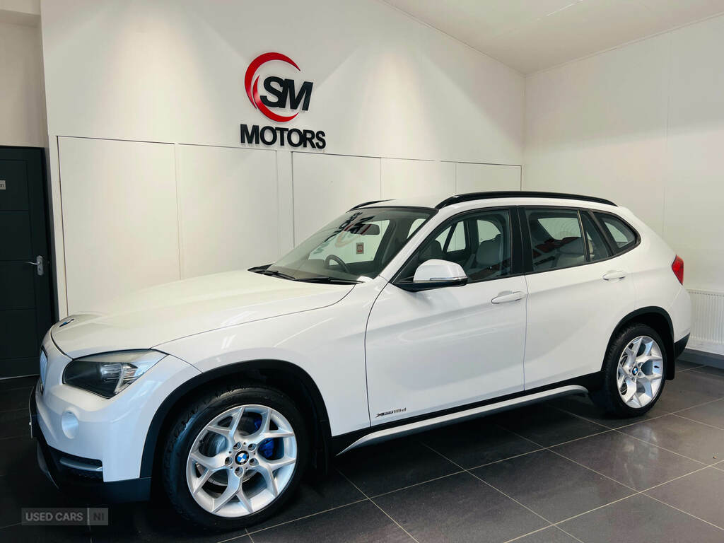 BMW X1 Xdrive20d Xline White #21