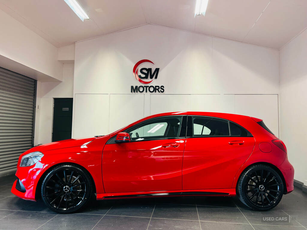 Mercedes-Benz A Class A180d Amg Line Executive Red #6