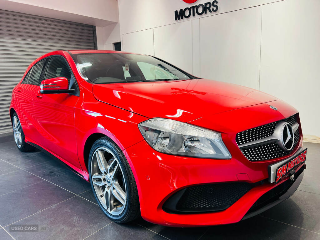Mercedes-Benz A Class A180d Amg Line Executive Red #4