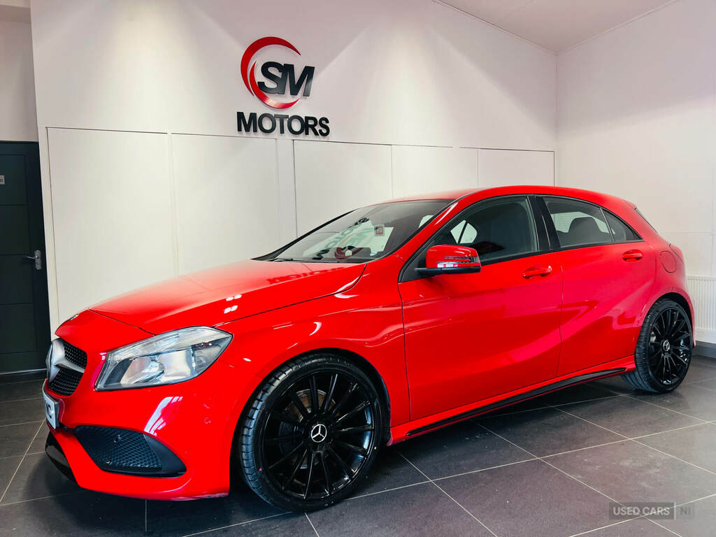 Mercedes-Benz A Class A180d Amg Line Executive Red