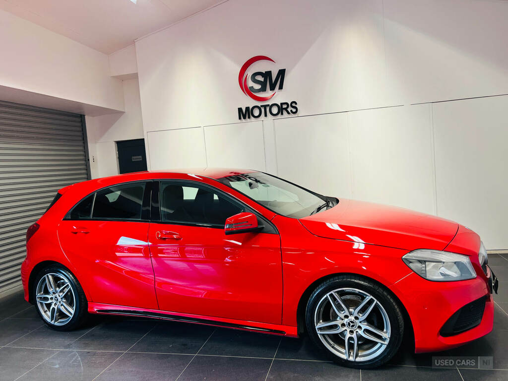 Mercedes-Benz A Class A180d Amg Line Executive Red #3