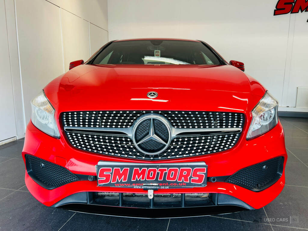 Mercedes-Benz A Class A180d Amg Line Executive Red #2