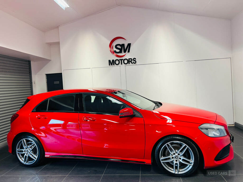 Mercedes-Benz A Class A180d Amg Line Executive Red #5