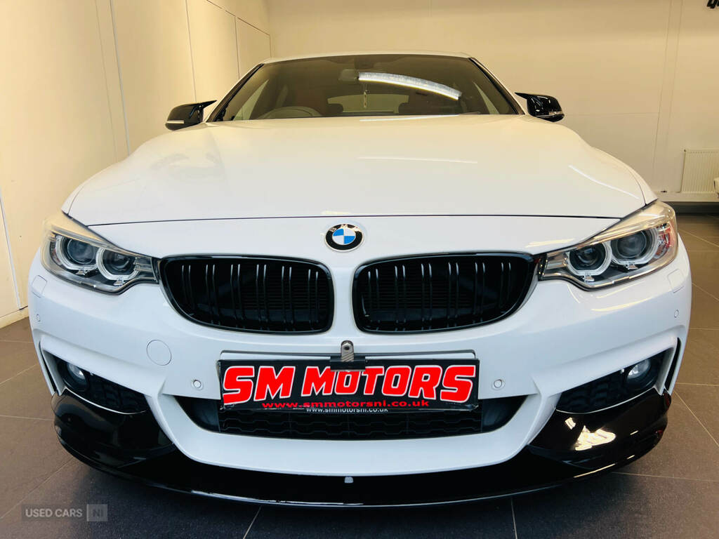 BMW 4 Series 420D 190 M Sport Professional Media White #2