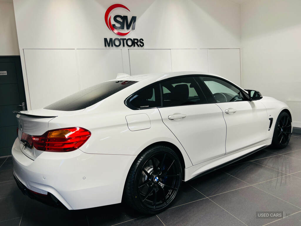BMW 4 Series 420D 190 M Sport Professional Media White #5