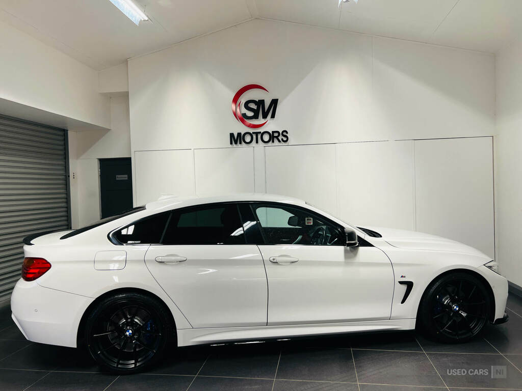 BMW 4 Series 420D 190 M Sport Professional Media White #6