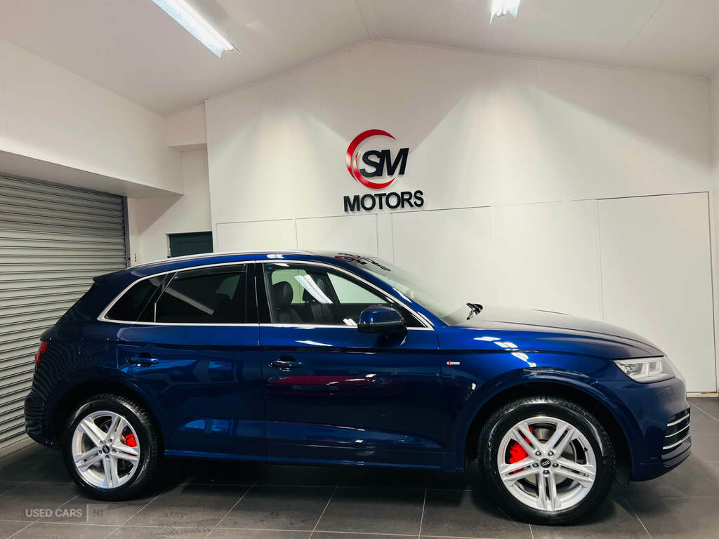 Audi Q5 40 Tdi Quattro S Line S Tronic Blue #5