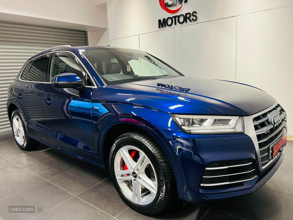 Audi Q5 40 Tdi Quattro S Line S Tronic Blue