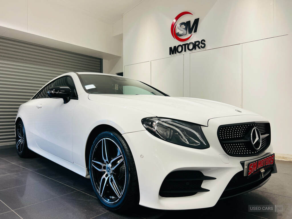 Mercedes-Benz E Class E350d Amg Line Premium 9G-tronic White #9