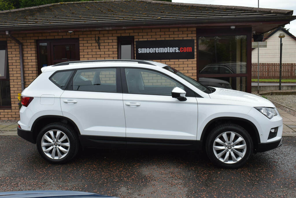 Seat Ateca 1.0 Tsi Ecomotive Se Ez ND19DVW White #4