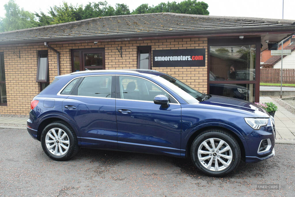 Audi Q3 35 Tfsi Sport KS21NZX Blue #4