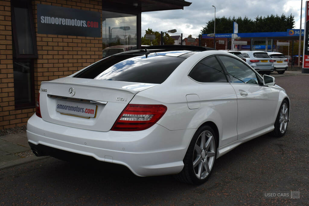 Mercedes-Benz C Class C220 Cdi Amg Sport Edition Premium Plus White #6