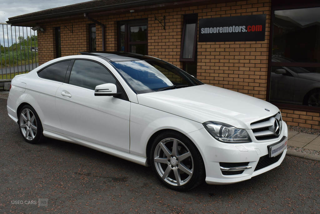 Mercedes-Benz C Class C220 Cdi Amg Sport Edition Premium Plus White #2