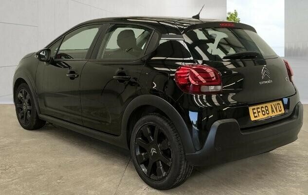 Citroen C3 1.2 Puretech Feel Nav Edition Euro 6 EF68AVD Black #6