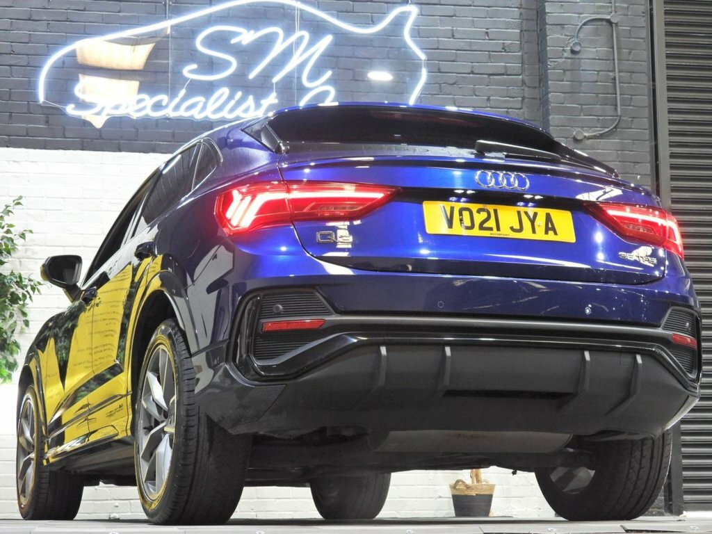 Audi Q3 1.5L Black Edition VO21JYA Blue #2