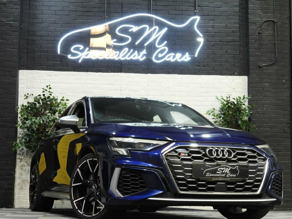 Audi S3 Saloon MW70NZK Blue #3