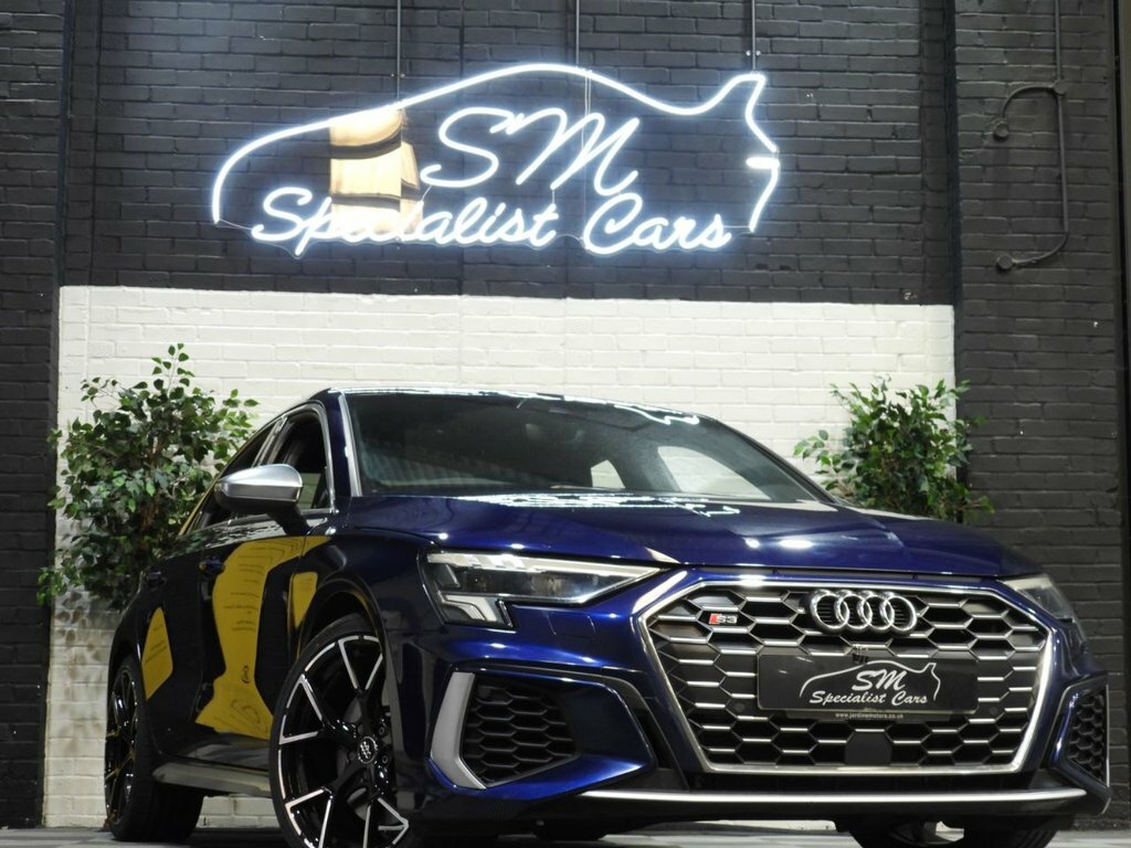 Audi S3 Saloon MW70NZK Blue #2
