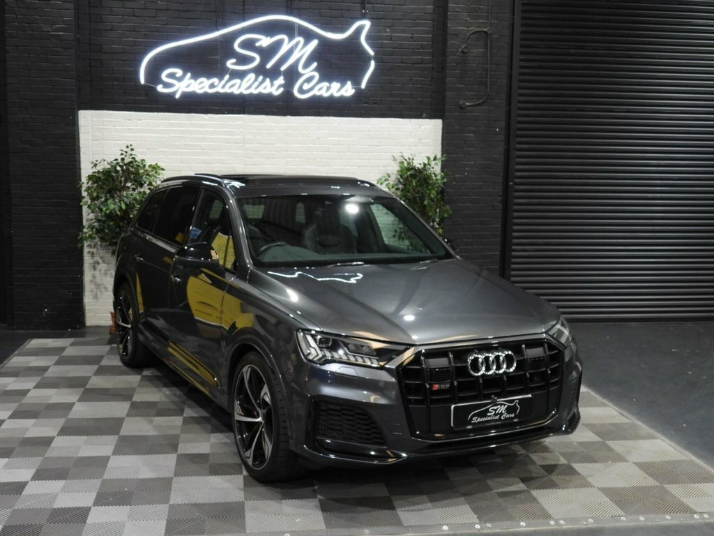 Audi SQ7 4.0 Tfsi V8 Black Edition Suv Tiptronic Black #44