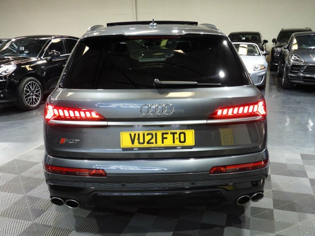 Audi SQ7 4.0 Tfsi V8 Black Edition Suv Tiptronic Black #35