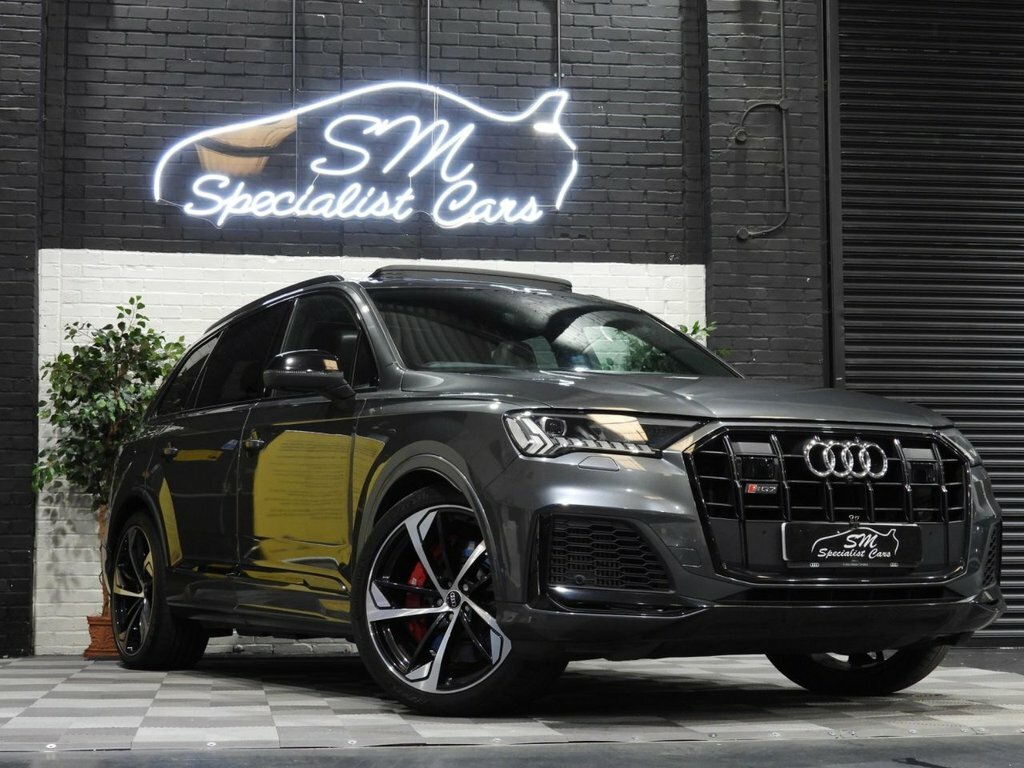 Audi SQ7 4.0 Tfsi V8 Black Edition Suv Tiptronic Black #46