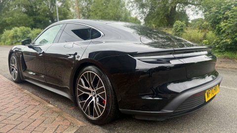 Porsche Taycan Automatic Silver #11