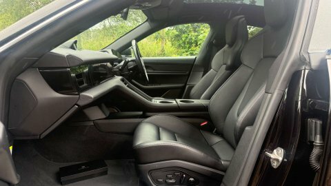 Porsche Taycan Automatic Silver #8