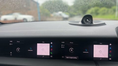 Porsche Taycan Automatic Silver #18
