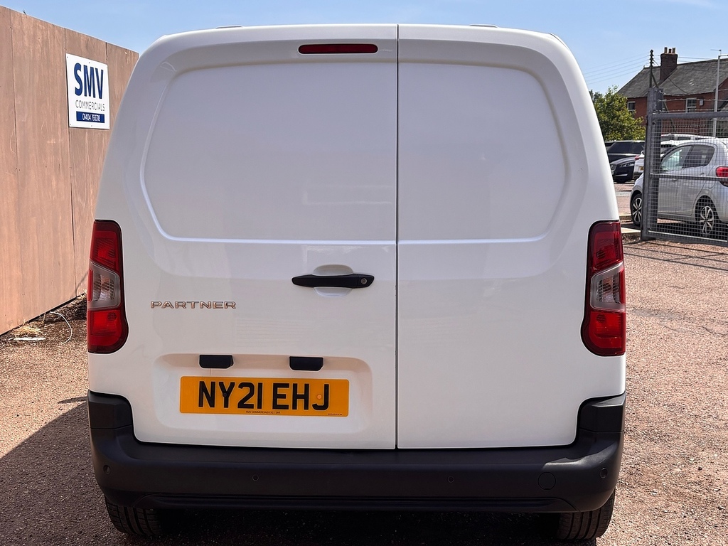 Peugeot Partner Bluehdi 1000 Professional White #5