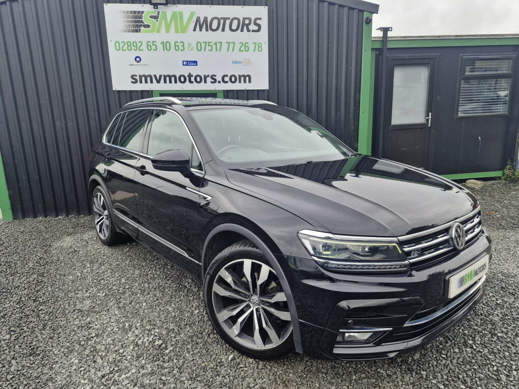 Volkswagen Tiguan R-line Tdi Bluemotion Technology 4Motion Black