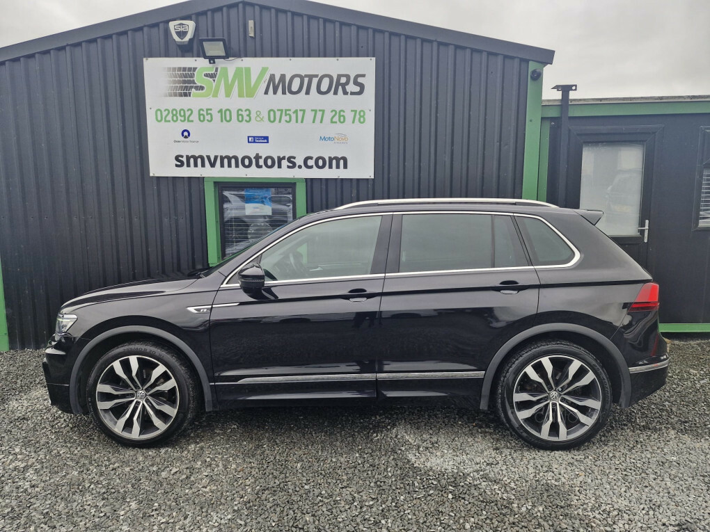 Volkswagen Tiguan R-line Tdi Bluemotion Technology 4Motion Black #6