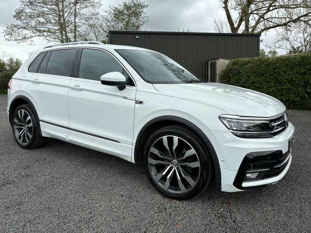 Volkswagen Tiguan 2.0 Tdi 150 R-line AF69UVE White #2