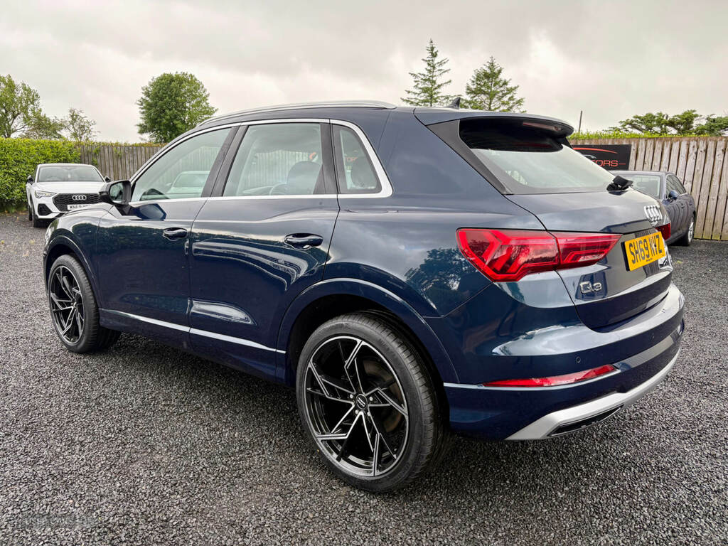 Audi Q3 35 Tdi Quattro Sport SH69NVZ Blue #6