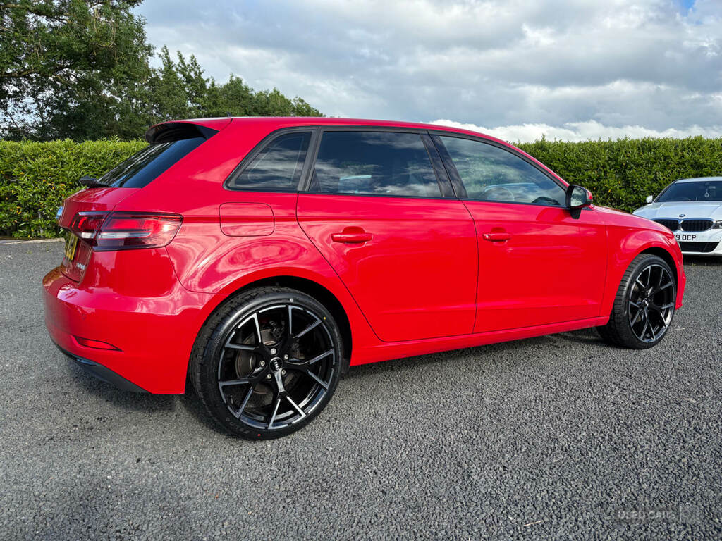 Audi A3 30 Tdi 116 Sport PX68WKU Red #5