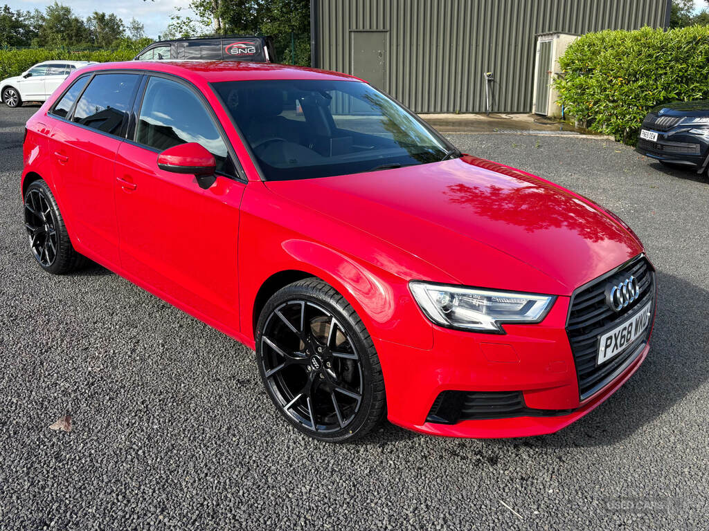 Audi A3 30 Tdi 116 Sport PX68WKU Red #4