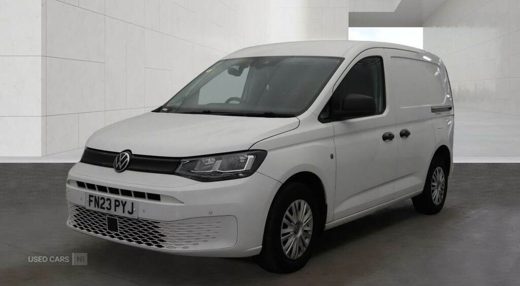 Volkswagen Caddy 2.0 Tdi 102Ps Commerce White