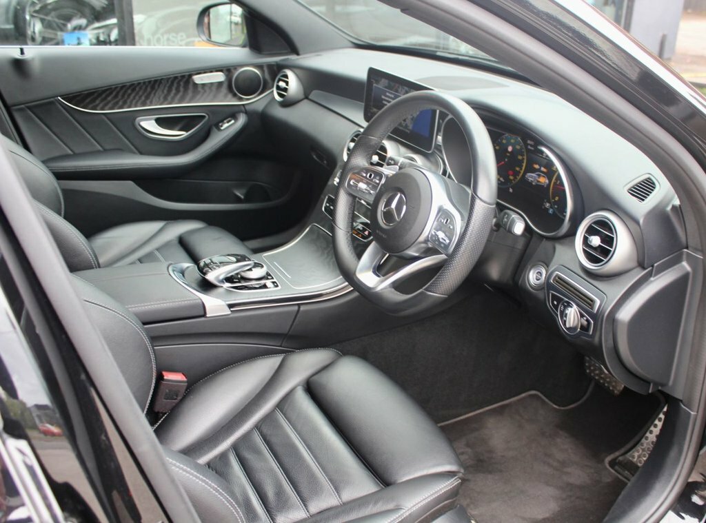 Mercedes-Benz C Class 2L Amg Line Edition Black #6