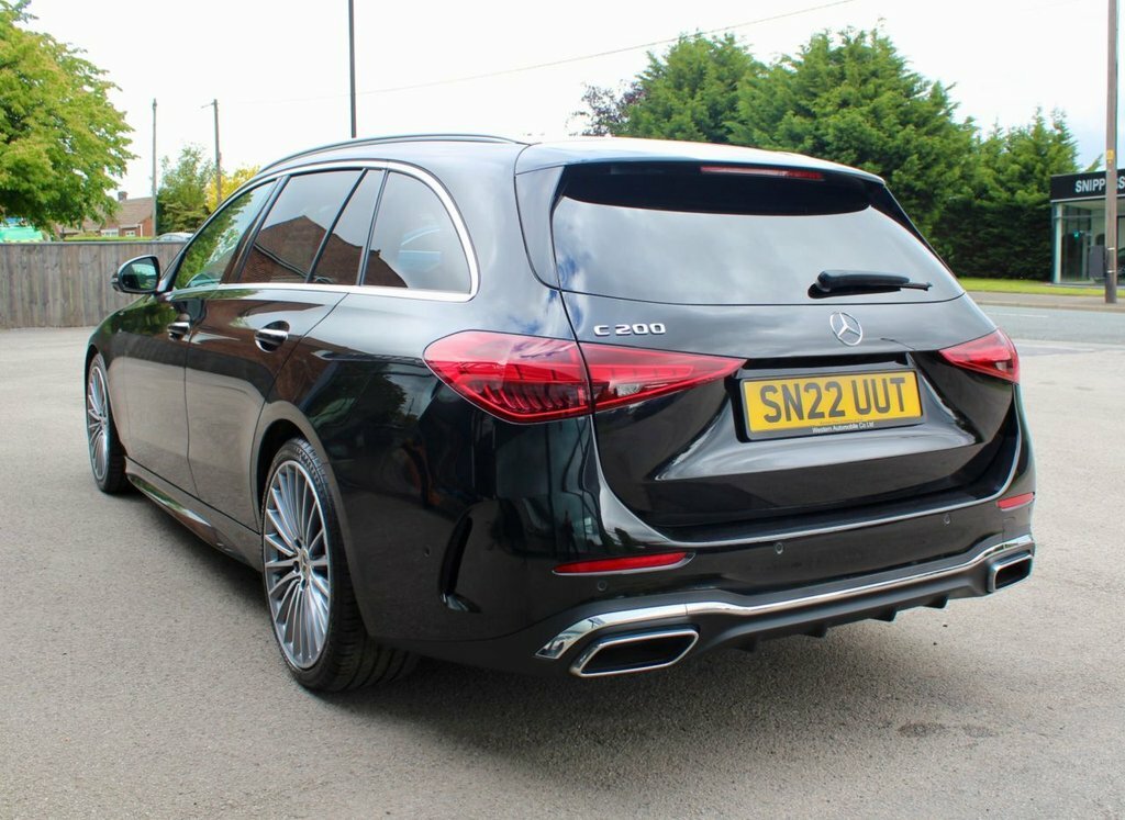 Mercedes-Benz C Class 1.5L Amg Line SN22UUT Black #6