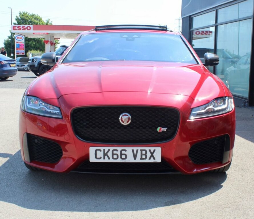 Jaguar XF 3L S CK66VBX Red #2
