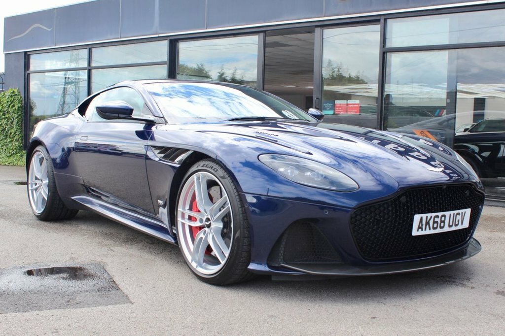 Aston Martin DBS 5.2L Superleggera Blue #5
